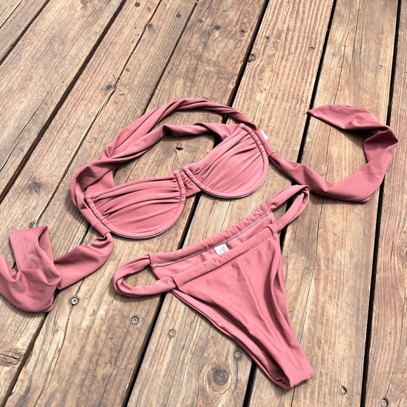 Shein Mauve Bikini Set, small - Picture 2 of 5